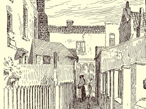 Sydney Alley, ca 1900 by Samuel Loxton,