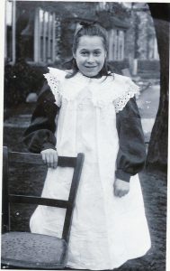 Charlotte Clements as a young girl in the Barnardo’s Home
