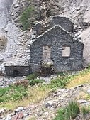 A ruined hut